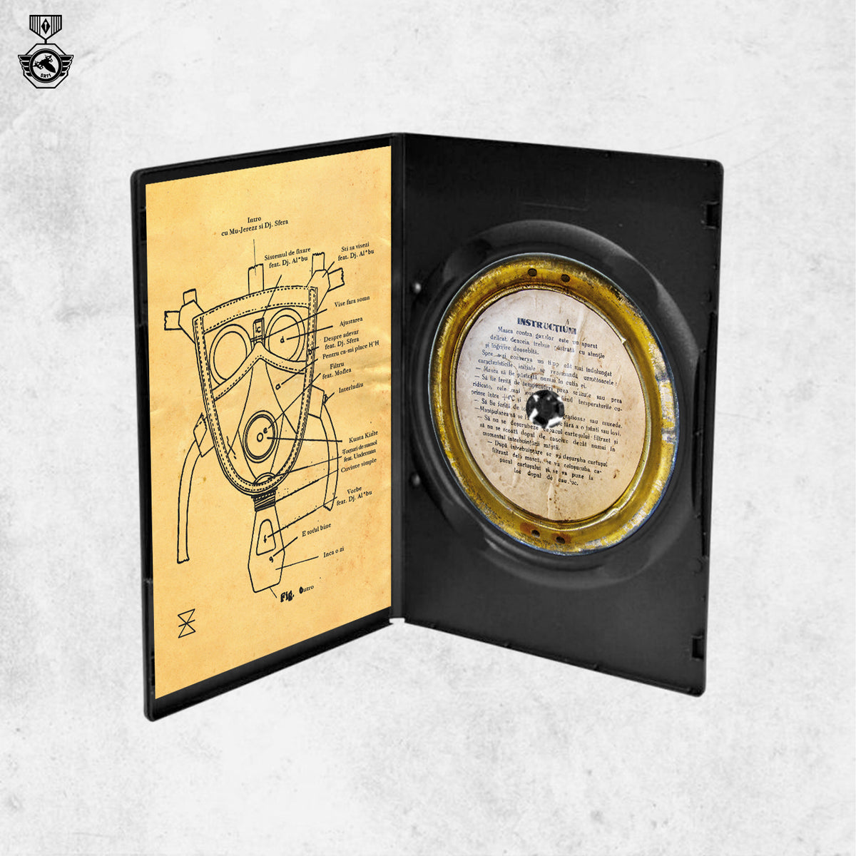 Pachet Stickere + Album Bocaseca - I.A.I.M (CD GRATUIT)
