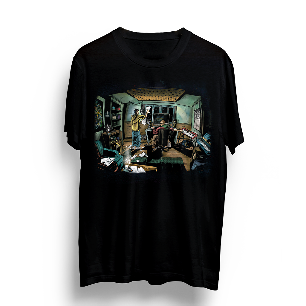 Tricou Faust x Nechifor - În studio