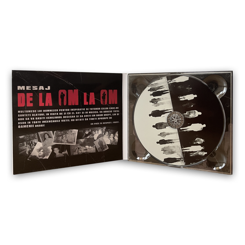 Pachet Stickere + Album Faust - Despre OM trai si-OM vedea (CD GRATUIT)