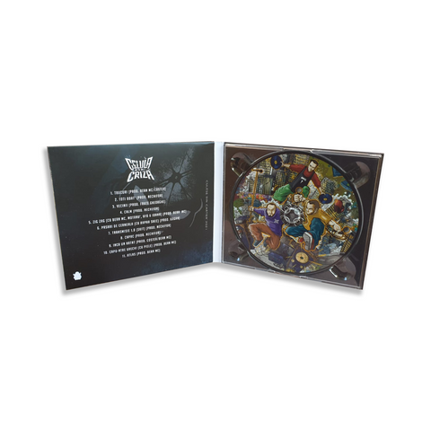 Pachet Stickere + Album Celula de Criză - Rimă și pedeapsă (CD GRATUIT)